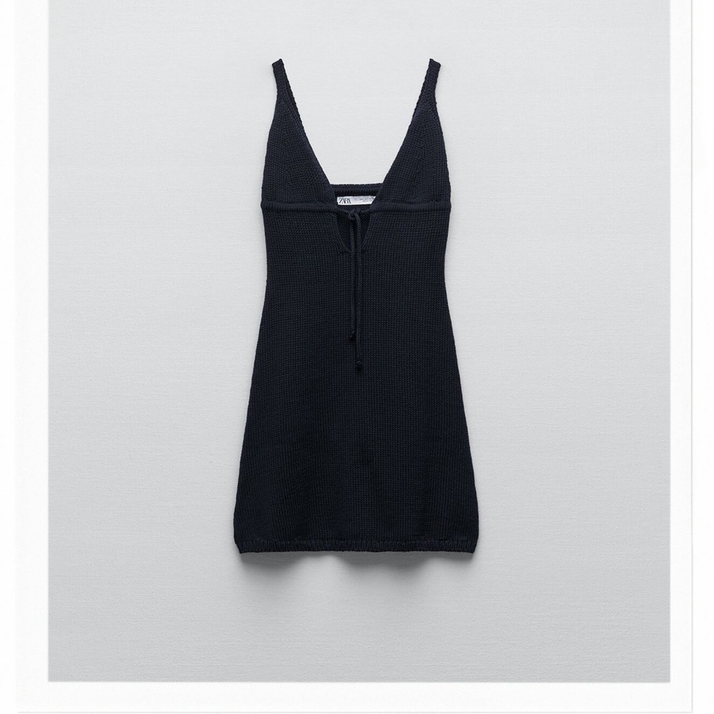 Zara knit mini dress